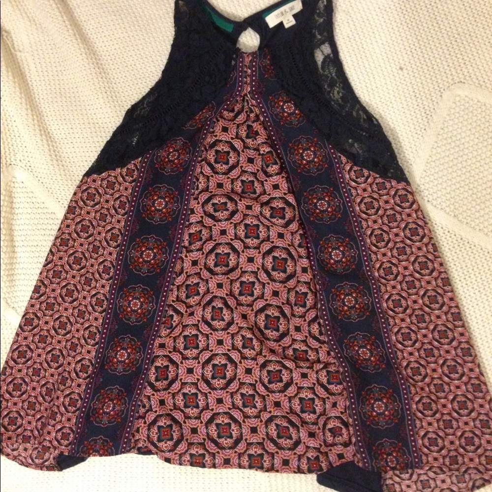Long flowy top